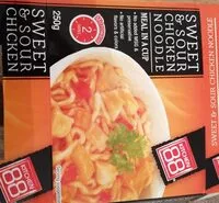 Mängden socker i Nouilles poulet aigre-doux