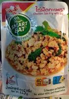 Mängden socker i ไก่ผัดกะเพรา