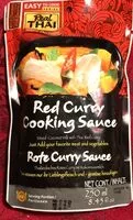 Mängden socker i Red curry cooking souce