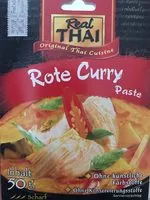 Mängden socker i Rote Curry paste