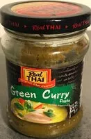 Mängden socker i Pâte de curry vert