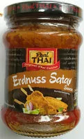 Mängden socker i Erdnuss Satay Sauce