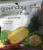 Mängden socker i Greenday Mixed Fruit Crispy