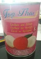Mängden socker i Litchi au sirop