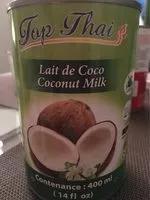 Mängden socker i Top thai lait de coco