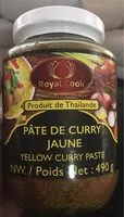 Mängden socker i Pate de curry jaune