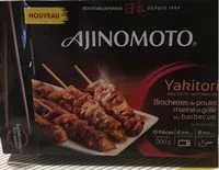 Mängden socker i Yakitori Brochettes Poulet