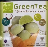 Mängden socker i Buono Mochi Ice Dessert Green Tea