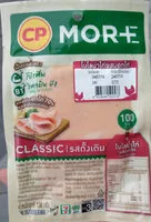 Mängden socker i โบโลน่าอกไก่