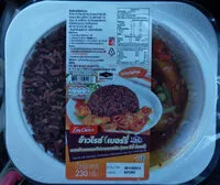 Mängden socker i ข้าวไรซ์เบอรี่ผสมข้าวหอมมะลิปลาราดพริก