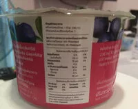 Mängden socker i yogurt with blueberry