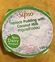 Mängden socker i Tapiokový pudink s kokosovým mlékem