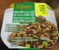 Mängden socker i Riz Germé au Curry Vert