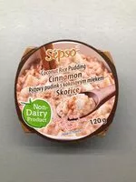 Mängden socker i Coconut rice pudding Cinnamon