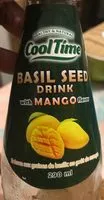 Mängden socker i Basil seed drink with mango flavour