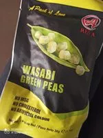 Mängden socker i Wasabi Green Peas
