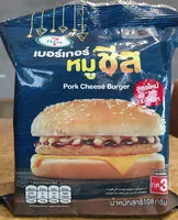 Mängden socker i เบอร์เกอร์หมูชีส