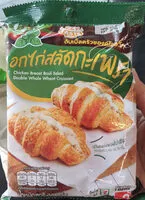 Mängden socker i ดับเบิ้ลครัวซองด์โฮลวีท อกไก่สลัดกะเพรา