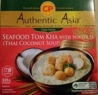 Socker och näringsämnen i Cp authentic asia