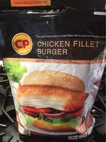 Mängden socker i Cp Chicken Fillet Burger 1.725kg