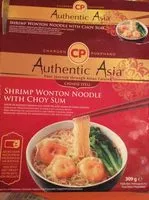 Mängden socker i Shrimp wonton noodle with choy sum