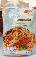 Mängden socker i ไก่หยองทรงเครื่อง - 30 g
