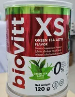 Mängden socker i ไบโอวิต เอ็กซ์เอส กรีนทีลาเต้