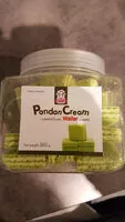 Mängden socker i pandan cream