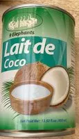 Mängden socker i Lait de coco