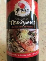 Mängden socker i Sauce teriyaki