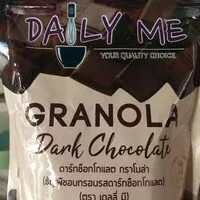 Mängden socker i Granola dark chocolate