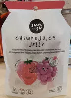 Mängden socker i chew & juice jelly