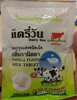 Mängden socker i นมอัดเม็ดกลิ่นวนิลา