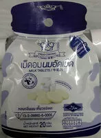 Mängden socker i นมอัดเม็ด