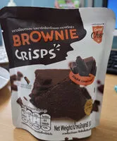 Mängden socker i บราวนี่อบกรอบ รสช็อกโกแลต