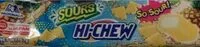 Mängden socker i Sours hi-chew