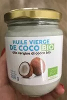 Mängden socker i Huile vierge de coco