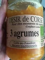 Mängden socker i 3 agrumes