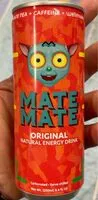 Mängden socker i Mate Mate Natural Energy Drink