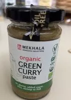 Mängden socker i Organic green curry paste