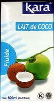 Mängden socker i Lait de coco