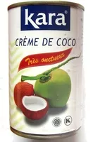 Mängden socker i Kara coconut cream