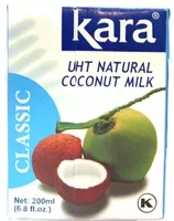 Mängden socker i Lait de coco UHT CLASSIC
