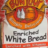 Mängden socker i Enriched White Bread