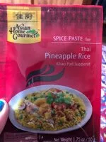 Mängden socker i Spice Paste for Thai Pineapple Rice