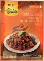 Mängden socker i Fix für Rendang Curry