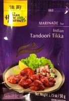 Mängden socker i Marinade for Indian Tandoori Tikka
