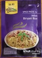 Mängden socker i Spice paste for Indian Biryani Rice