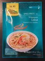 Mängden socker i Fix für Singapore Laksa Nudeln