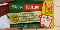 Mängden socker i Bouillon déshydraté saveur boeuf